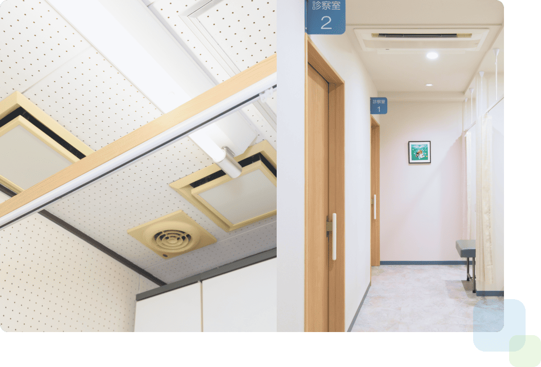 強力な換気システムなど徹底的な対策で院内感染ゼロへ